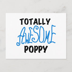 Carte Postale T-shirts et GIfts Poppy absolument géniaux
