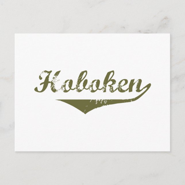 Carte Postale T-shirts Hoboken Revolution (Devant)