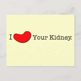 Carte Postale T-shirts Humours dialyse, cadeaux