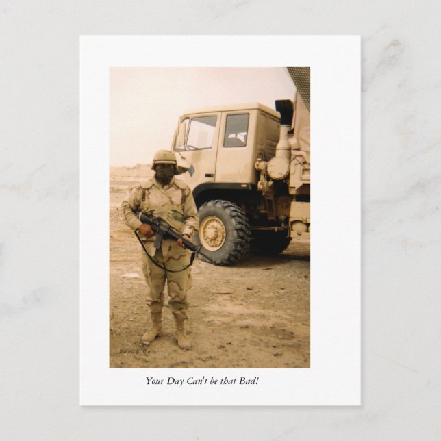 Carte Postale Ta journée ne peut pas être si mauvaise ! (Devant)