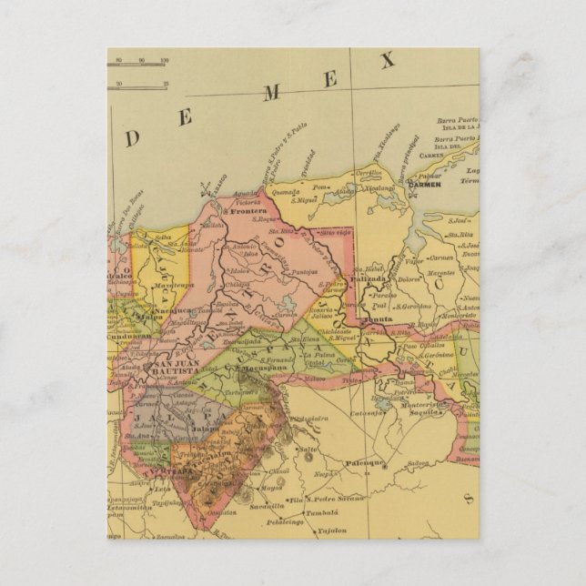 Carte Postale Tabasco (Devant)