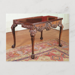 Carte Postale Table de cartes, c.1740