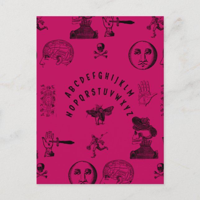 Carte Postale Table de discussion (Devant)