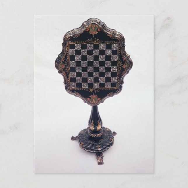 Carte Postale Table de jeux, c.1850-60 (Devant)