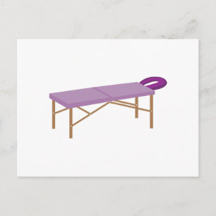 Carte Postale Table de massage