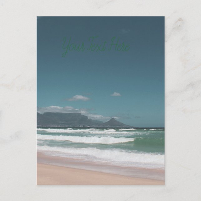 Carte Postale Table Mountain Océan Le Cap (Devant)