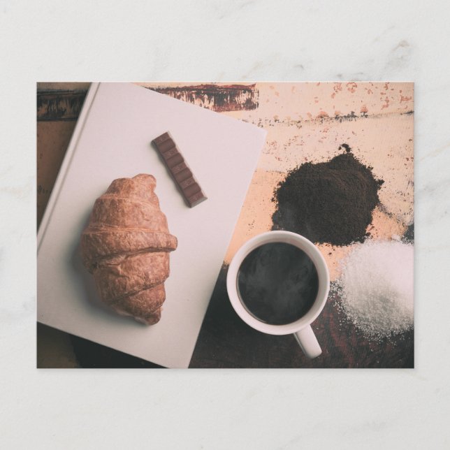 Carte Postale Table sur table (Devant)