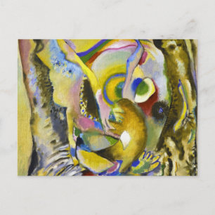 Carte Postale Tableau avec Arrière - plan clair, 1916 par Kandin