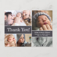 Tableau de bord Photos modernes Baby shower Merci