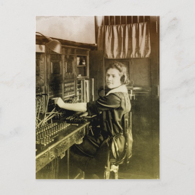 Carte Postale Tableau de bord vintage (Devant)