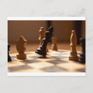 Carte Postale Tableau des échecs