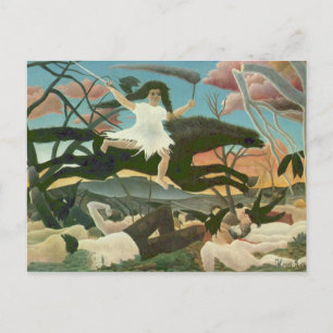 Carte Postale Tableau Henri Rousseau