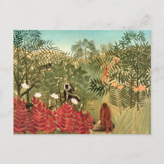 Carte Postale Tableau Henri Rousseau