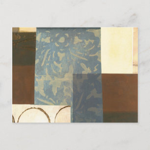 Carte Postale Tableau moderne à panneaux