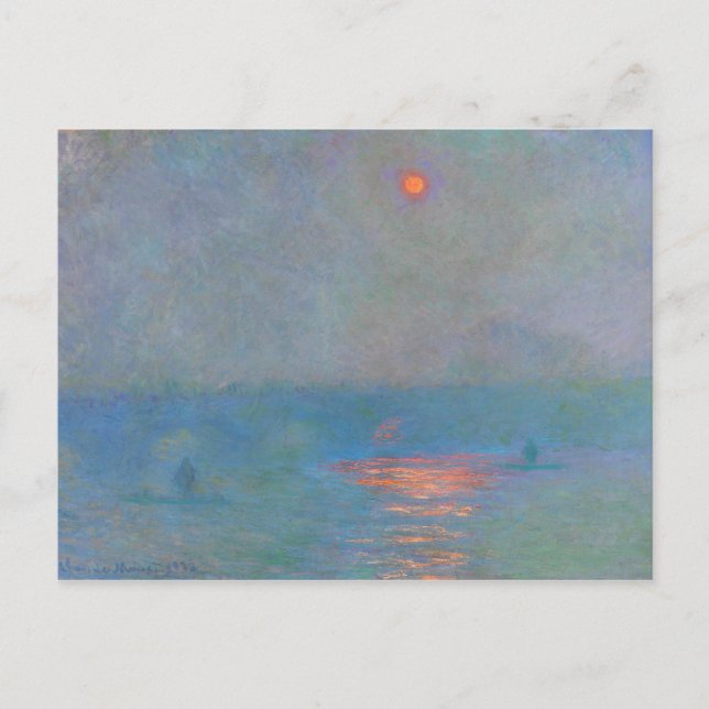 Carte Postale Tableau Monet (Devant)