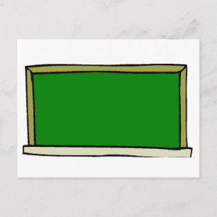 Carte Postale Tableau noir