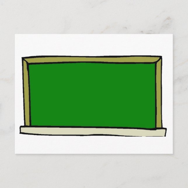 Carte Postale Tableau noir (Devant)