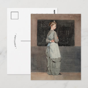 Carte Postale Tableau noir Winslow Homer