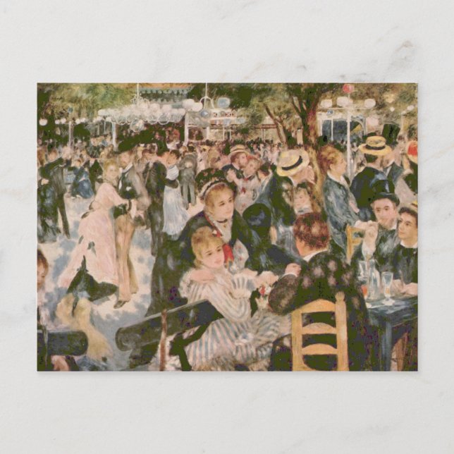 Carte Postale Tableau Renoir (Devant)