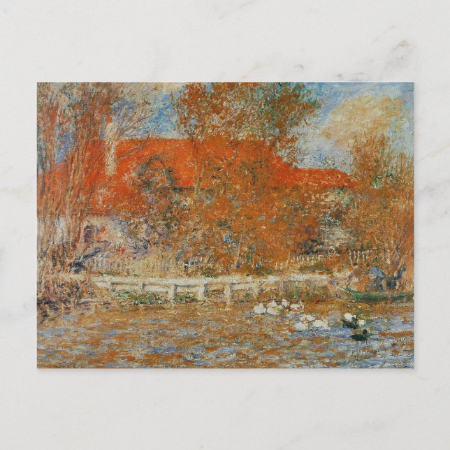 Carte Postale Tableau Renoir (Devant)