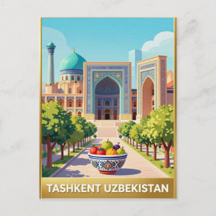 Carte Postale Tachkent Voyage Patrimoine Ouzbékistan