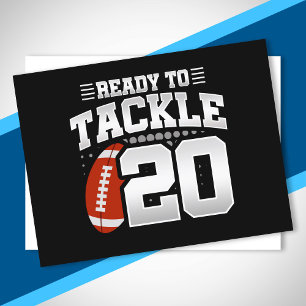 Carte Postale Tackle 20e anniversaire 20 ans Anniversaire de cou