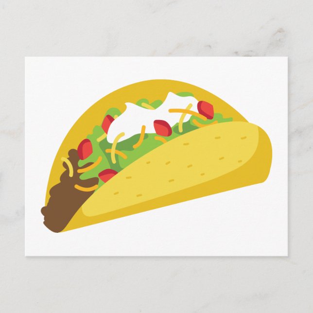 Carte Postale Taco (Devant)