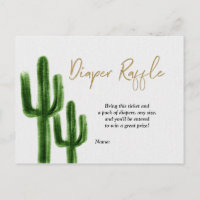 Taco à propos bébé Cactus Couples Douche Diaper Ra