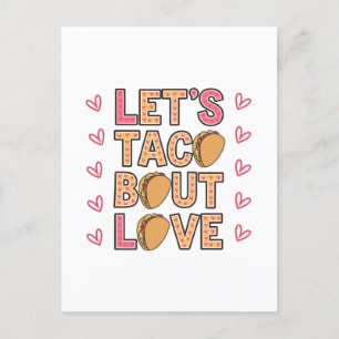 Carte Postale Taco Bout Love