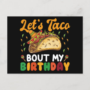 Carte Postale Taco Bout My Birthday Cinco De Mayo Party