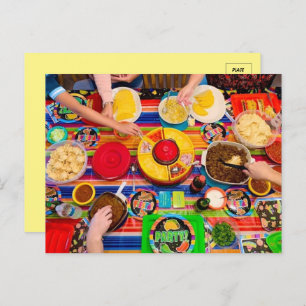 Carte postale Taco Fiesta Foodie