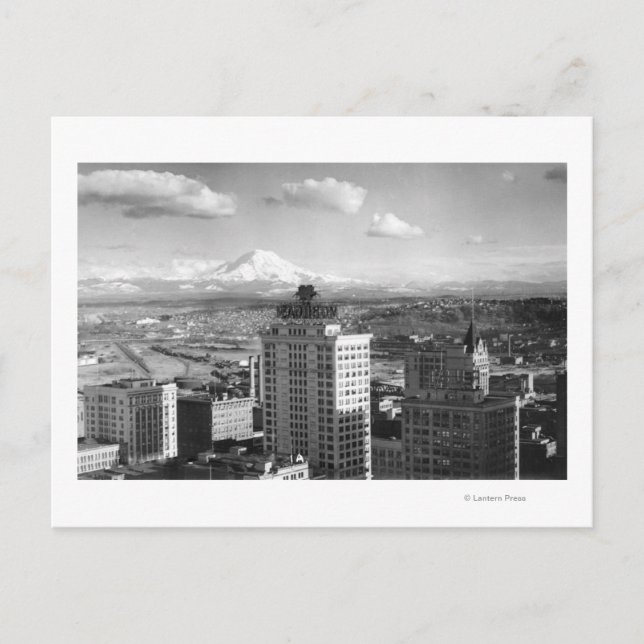 Carte Postale Tacoma, WA Vue de Rainier des Arts Médicales (Devant)