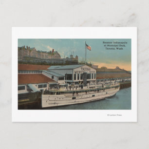 Carte Postale Tacoma, WA - Vue municipale