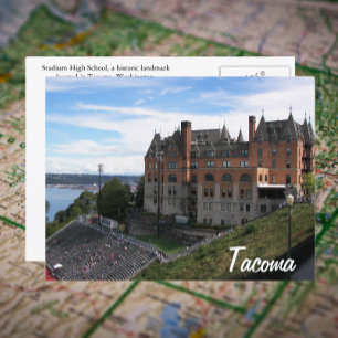 Carte Postale Tacoma, Washington Historic Landmark Travel