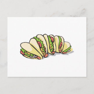 Carte Postale tacos