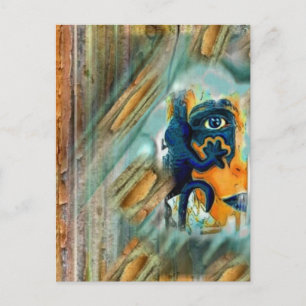 Carte postale tactile Sensuel Five Senses