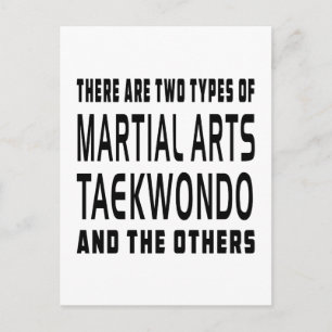 Carte Postale Taekwondo Arts Martiaux