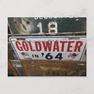 Carte Postale Tag Goldwater antique