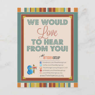 Carte postale TAG Press