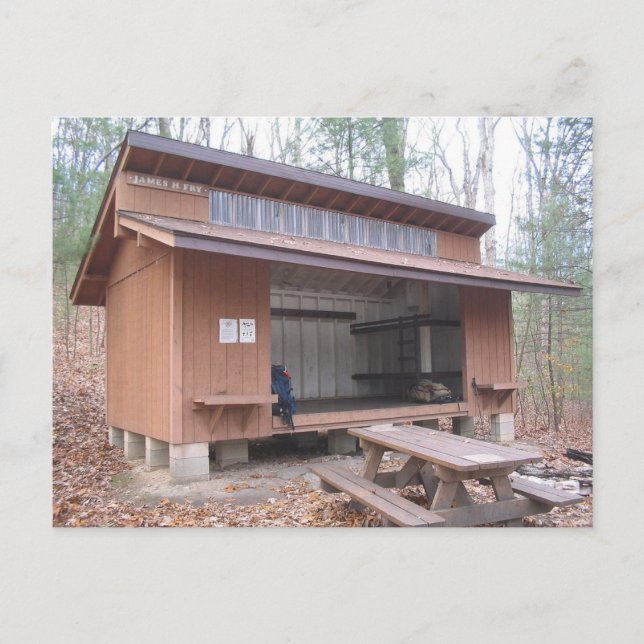 Carte postale Tagg Run Appalachian Trail (Devant)