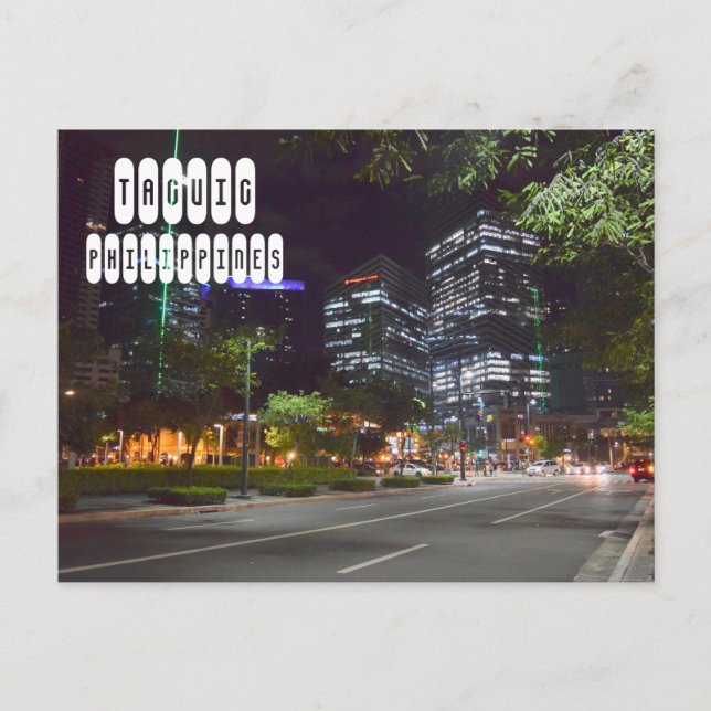 Carte Postale Taguig (Devant)