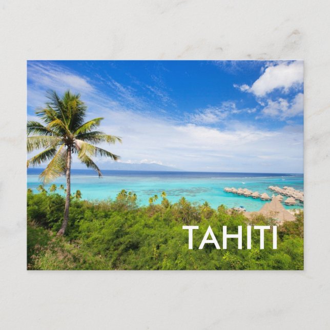 Carte Postale Tahiti (Devant)