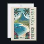 Carte Postale Tahiti<br><div class="desc">Voir mon magasin pour plus d'objets Tahiti.</div>
