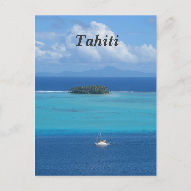 Carte Postale Tahiti (Devant)