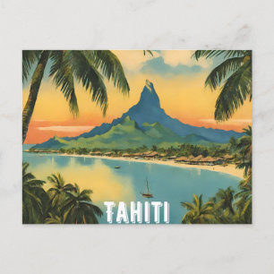 Carte Postale Tahiti