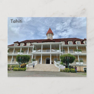 Carte Postale Tahiti, Hôtel de Ville, Papeete, Polynésie françai