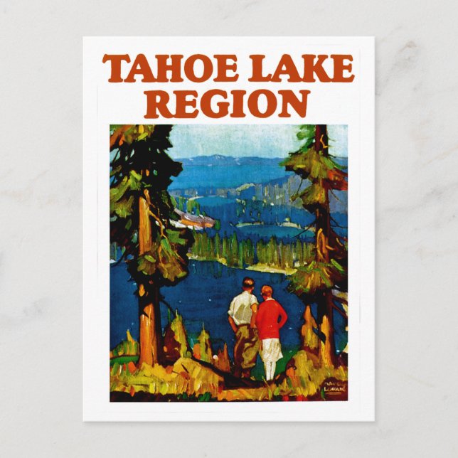 Carte Postale Tahoe Lake (Devant)