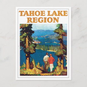 Carte Postale Tahoe Lake Region Vintage