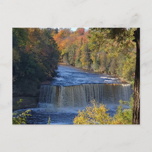 Carte Postale Tahqaumenon Falls, Michigan (Devant)