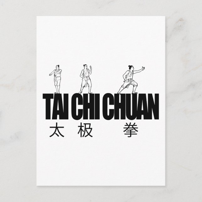 Carte Postale Tai Chi Chuan (Devant)